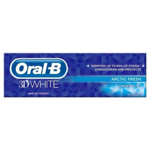 Oral-B 3D White Arctic Fresh Toothpaste – 75ml