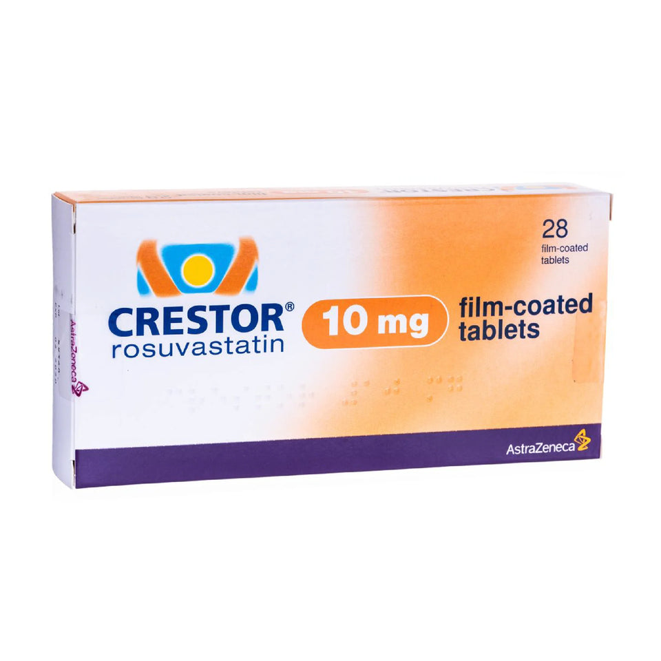 Crestor Rosuvastatin 10 mg - 28 Tablets