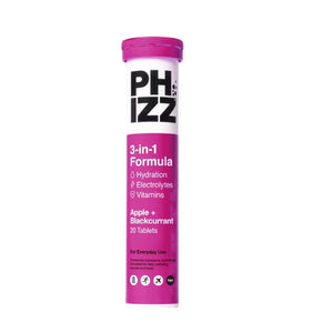Phizz Hydration + Vitamins Apple and Blackcurrant Tablets