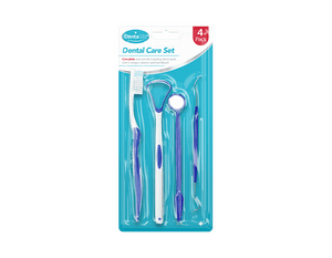 Dental Care Kit 4PCS Tooth Scraper Mirror Set Tartar Plaque Remover