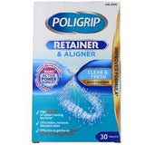 Poligrip Retainer & Aligner Daily Cleanser 30 Tablets