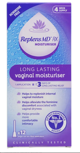 Replens MD RX Vaginal Moisturiser 12 - 4 weeks supply
