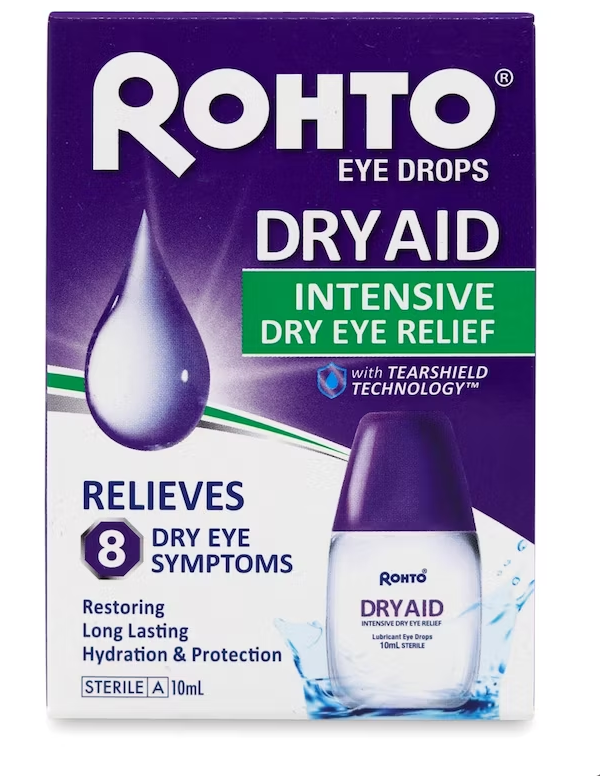 Rohto Dry Aid Intensive Eye Relief Drops 10ml