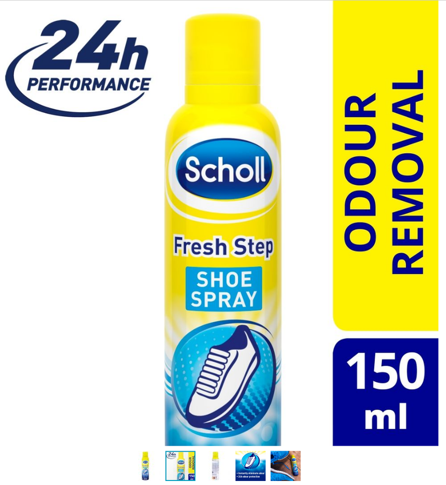 Scholl Fresh Step Antiperspirant Foot Spray 150ml