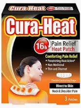 Cura-Heat Back & Shoulder Pain 4 for 3