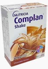 Nutricia Complan Shake Sachets Chocolate Flavour 4x 57g