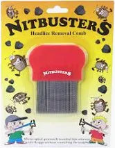 Nitbusters Headlice Nit Removal Comb with Spiral Channels
