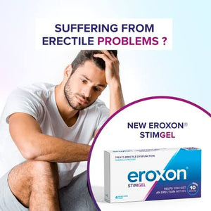 Eroxon Stimgel Erectile Treatment Gel Tubes - 4 Pack