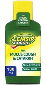 Lemsip Mucus Cough & Catarrh Oral Solution 2.5mg/100mg 180ml