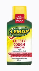 Lemsip Cough For Chesty Cough – 180ml