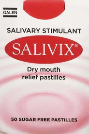 Salivix Plus Dry Mouth Pastilles – 50 Pastilles