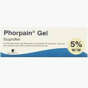 Phorpain 5% Ibuprofen Gel 5% w/w - 100g