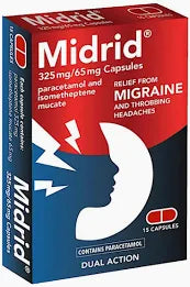 Midrid Headache Relief Two Pack - 30 Capsules