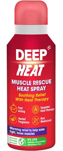 Deep Heat Muscle Rescue Heat Spray - 72.5Ml