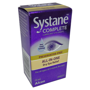 Systane Complete Eye Drops 10ml- Preservative Free
