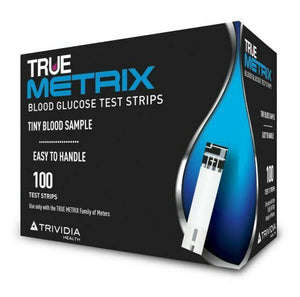 TRUE Metrix Blood Glucose Test Strips - Pack of 100