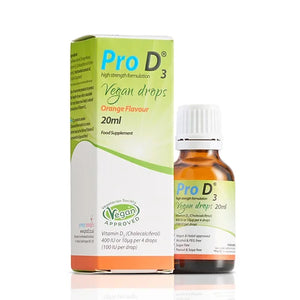 Pro D3 Vegan Liquid Drops 20ml