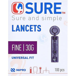 4Sure Single Use Lancets.