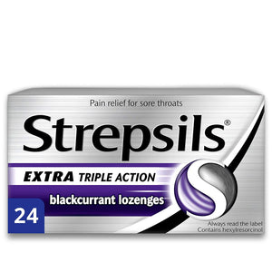 Strepsils Extra Triple Action 24 Lozengers