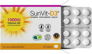 Vitamin D3 1000IU (28 Daily Capsules)
