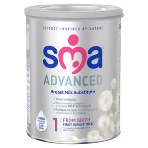 SMA Advanced 1 First Infant Milk Powder Formula - 800g