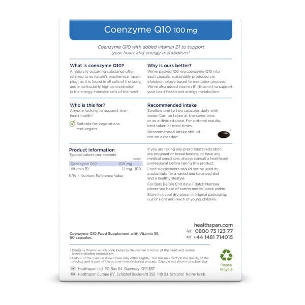 what is Co-Enzyme Q10