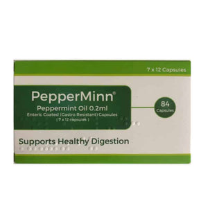 Peppermint Oil For IBS Relief – 84 Capsules