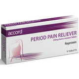Period Pain Reliever 250mg Tablets 9s.