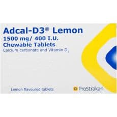 Adcal-D3 Lemon Chewable Tablets 112s