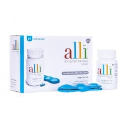 Alli Weight Loss Capsules.