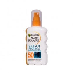 Ambre Solaire Clear Protect Sun Cream Spray SPF50 200ml.