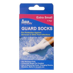 Aqua Safe Guard Socks Extra Small (Size 9-12) 1Pair.
