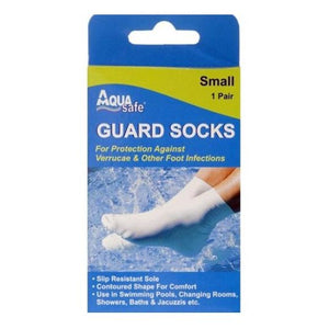 Aqua Guard Socks Small (Size 13-2.5) 1Pair.