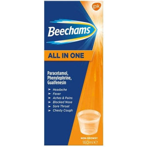 Beechams All in One Liquid 160ml.