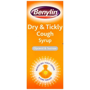 Benylin Children's Night Dry & Tickly Chesty Cough Syrup.