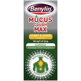 Benylin Mucus Cough Max Honey & Lemon Flavour Syrup 150ml.
