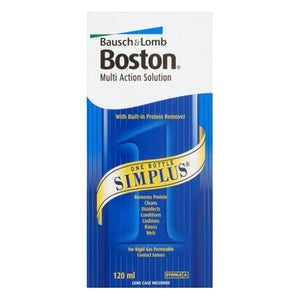Bausch & Lomb Boston Simplus Cleanser & Conditioner 120ml.
