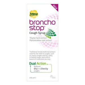 Buttercup Bronchostop Cough Syrup 200ml