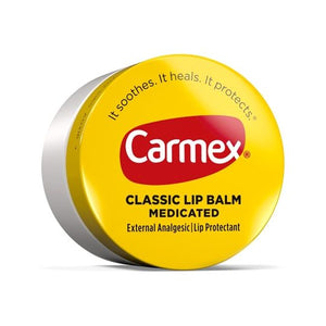 Carmex Classic Moisturising Lip Balm Jar.
