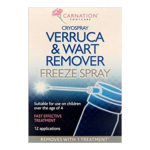 Carnation Cryospray Verruca and Wart remover freeze spray