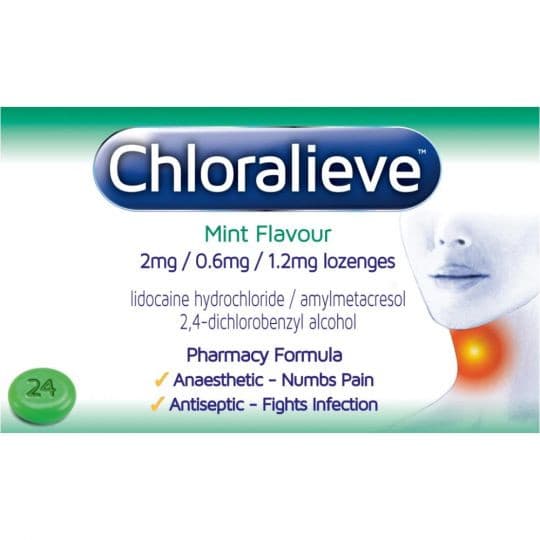 Chlorarelieve Min Lozenges