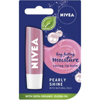 Nivea Pearly Shine Caring Lip Balm 4.8g