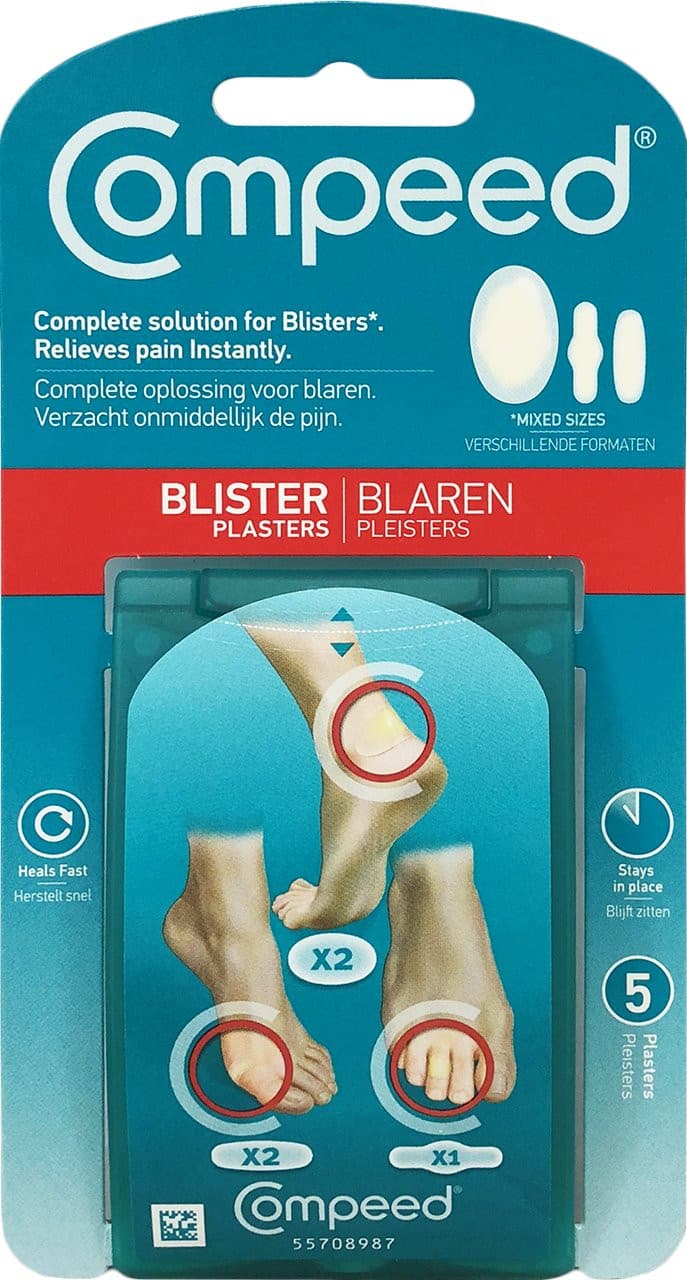 compeed blister hydrocolloid medium 5 plasters