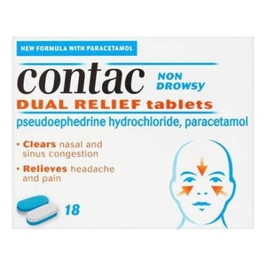 Contac Dual Relief Tablets