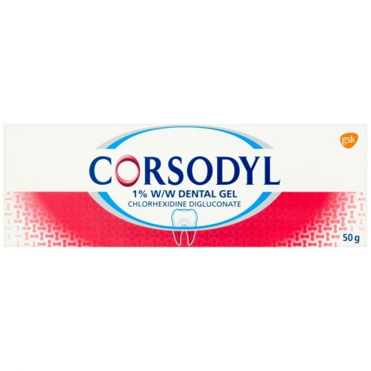Corsodyl Dental Gel 50g