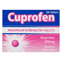 Cuprofen Maximum Strength Tablets.