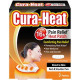 Cura-Heat Direct to Skin Neck & Shoulder Pain 3s.