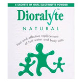 Dioralyte Natural 6 sachets.