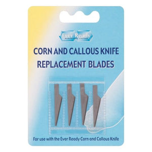Ever Ready Corn & Callous Knife Replacement Blades 4s.