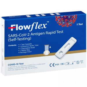 Flowflex COVID-19 Antigen Rapid Test.